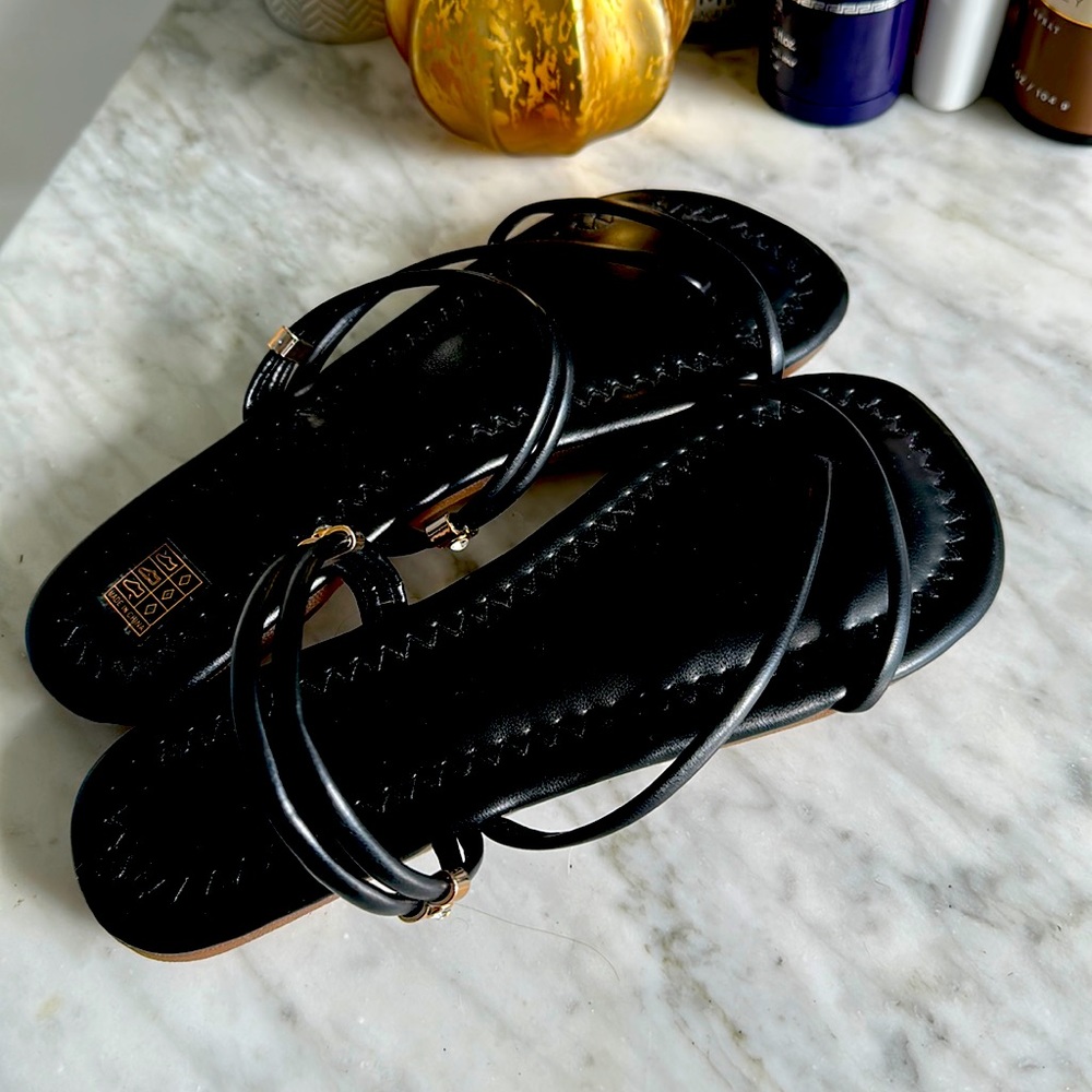 Black sandals